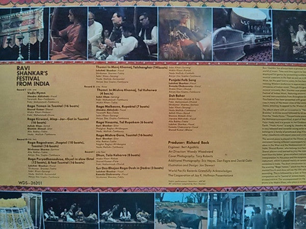 Ravi Shankar : Ravi Shankar's Festival From India (LP)