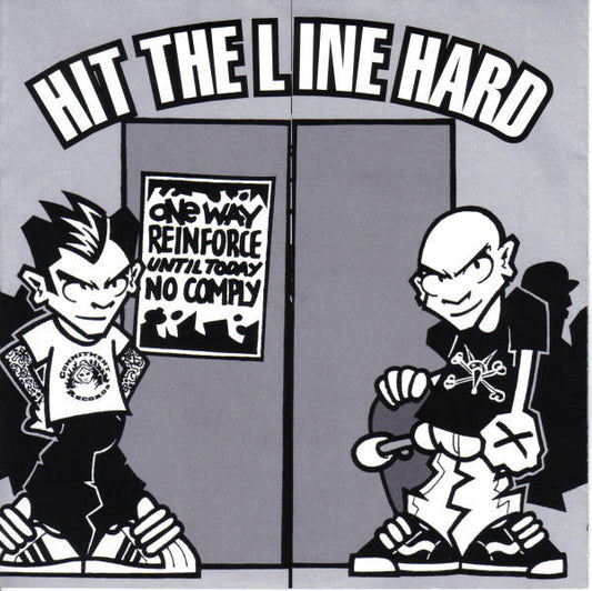Various : Hit The Line Hard (7")