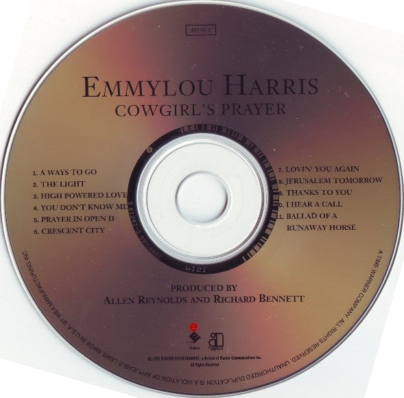 Emmylou Harris : Cowgirl's Prayer (Album)