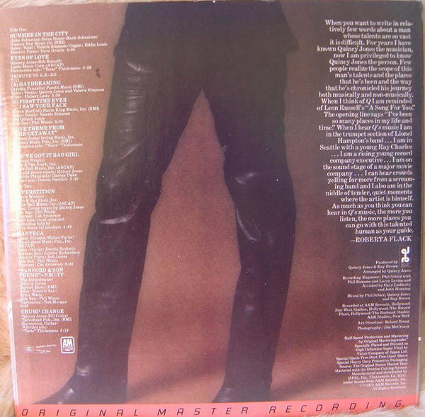 Quincy Jones : You've Got It Bad Girl (LP,Album,Reissue,Remastered,Stereo)