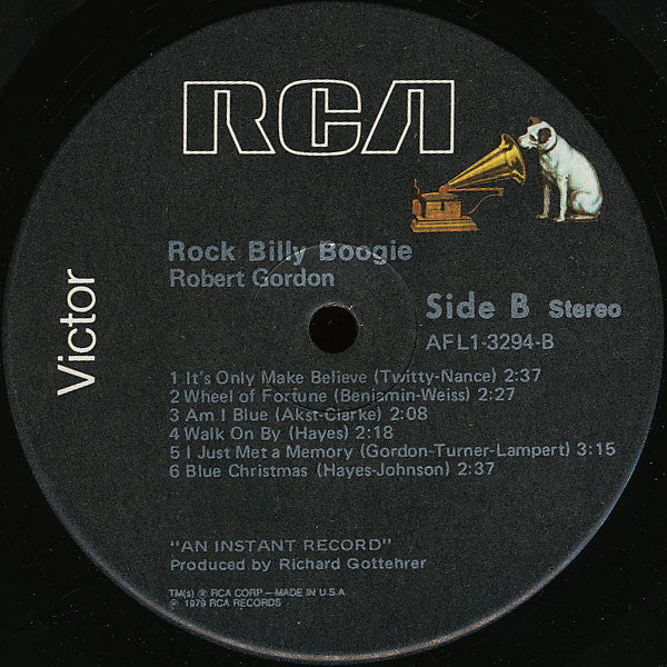 Robert Gordon (2) : Rock Billy Boogie (LP,Album)