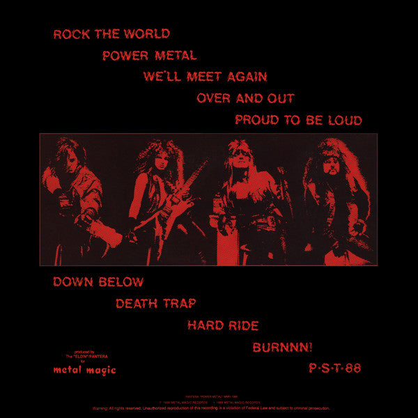 Pantera : Power Metal (LP,Album)