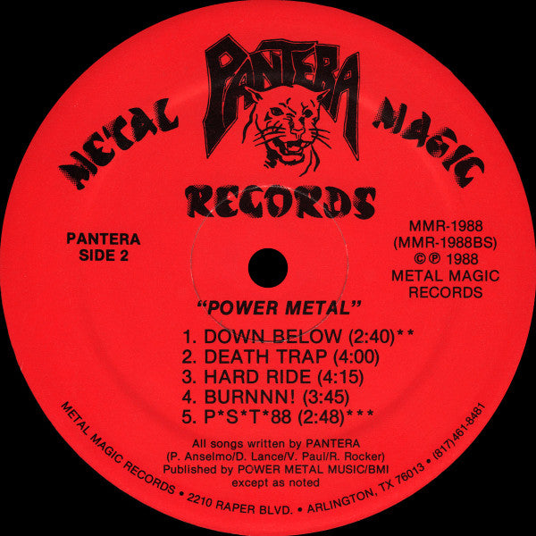 Pantera : Power Metal (LP,Album)