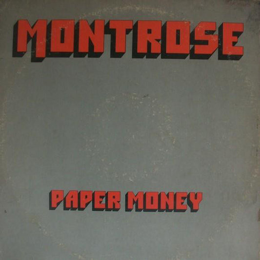 Montrose (2) : Paper Money (LP,Album)