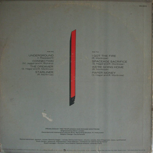Montrose (2) : Paper Money (LP,Album)