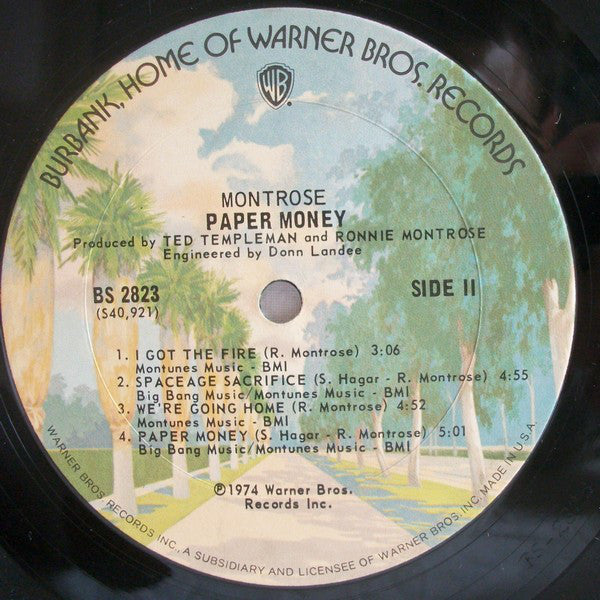 Montrose (2) : Paper Money (LP,Album)