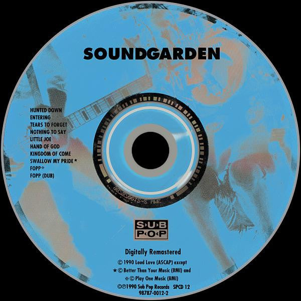 Soundgarden : Screaming Life / Fopp (Compilation,Reissue,Remastered)