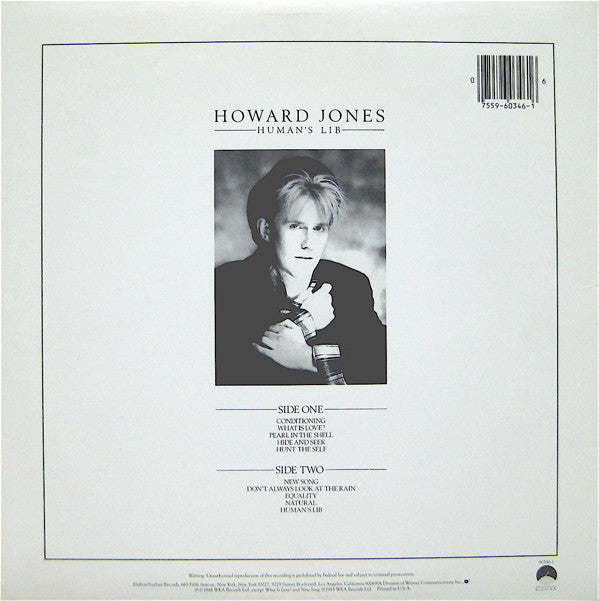 Howard Jones : Human's Lib (LP,Album)