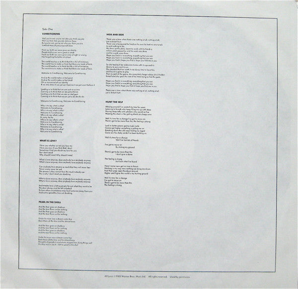 Howard Jones : Human's Lib (LP,Album)