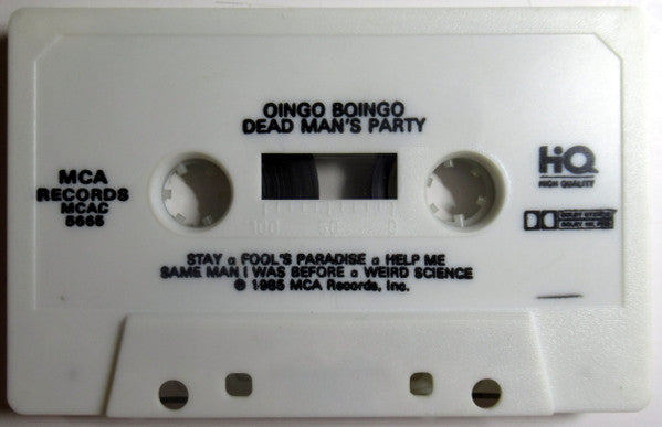 Oingo Boingo : Dead Man's Party (Album)