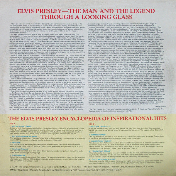 Elvis Presley : Elvis - His Songs Of Inspiration (LP,Compilation)