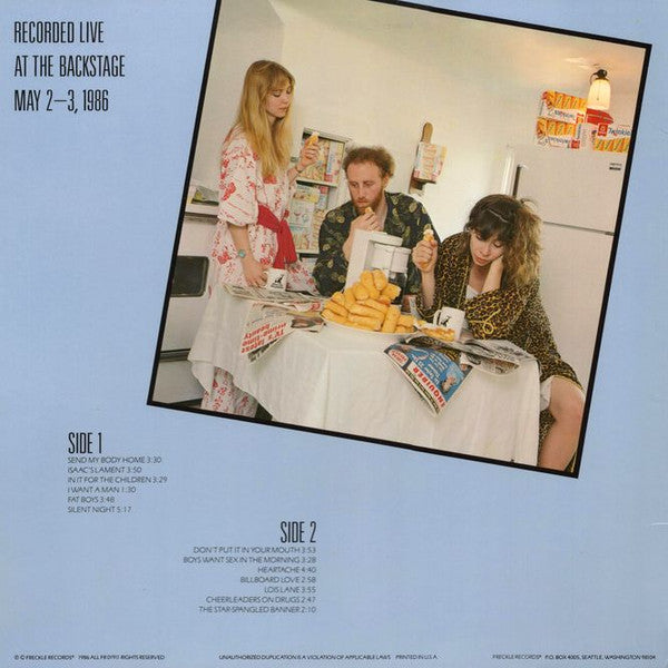 Uncle Bonsai : Boys Want Sex In The Morning (LP,Album)