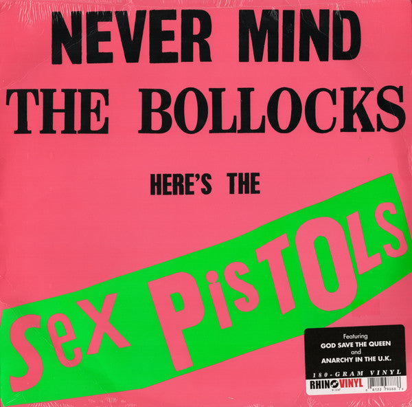 Sex Pistols : Never Mind The Bollocks Here's The Sex Pistols (LP,Album,Reissue)