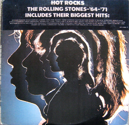 Rolling Stones, The : Hot Rocks 1964-1971 (LP,Compilation)