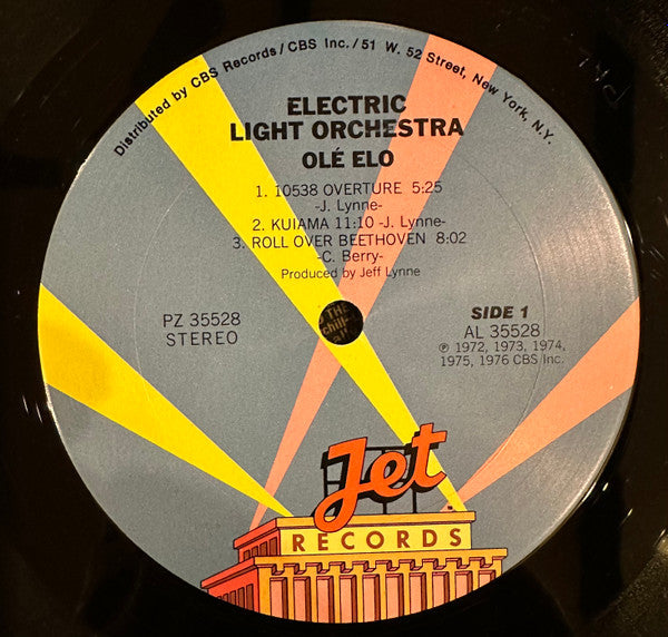 Electric Light Orchestra : Olé ELO (LP,Compilation,Reissue)