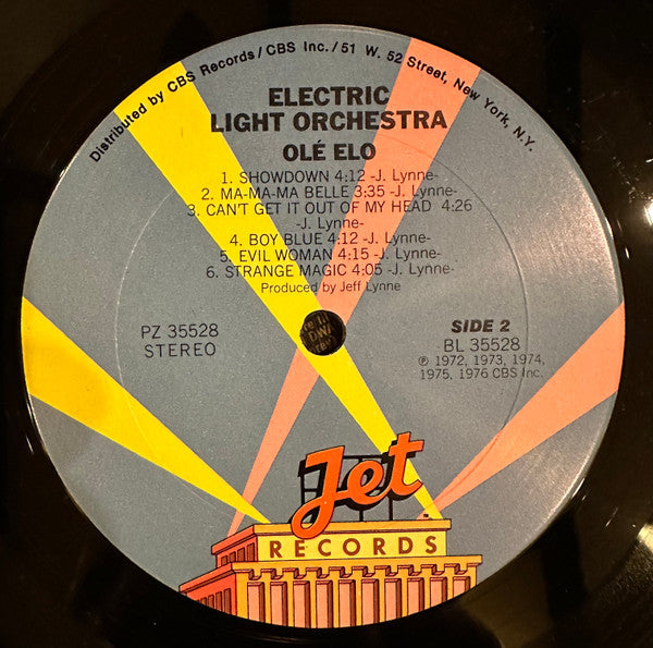 Electric Light Orchestra : Olé ELO (LP,Compilation,Reissue)