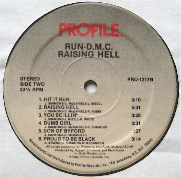 Run-DMC : Raising Hell (LP,Album)