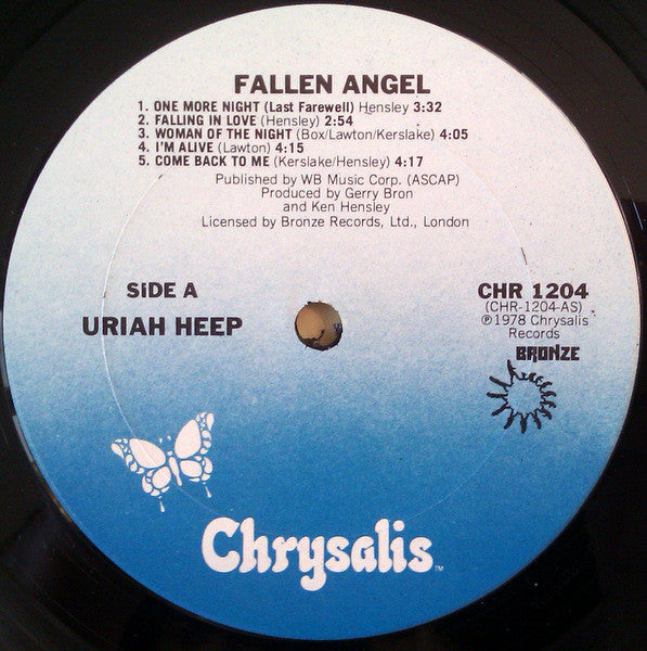 Uriah Heep : Fallen Angel (LP,Album)