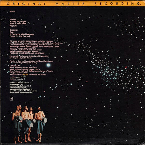 Supertramp : Crime Of The Century (LP,Album,Limited Edition,Reissue,Remastered,Stereo)