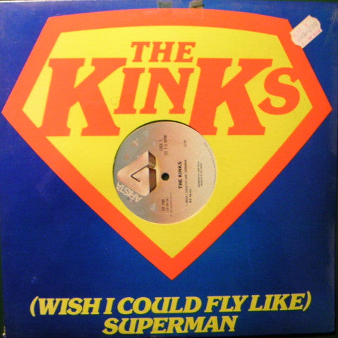 Kinks, The : (Wish I Could Fly Like) Superman (12",33 ⅓ RPM)
