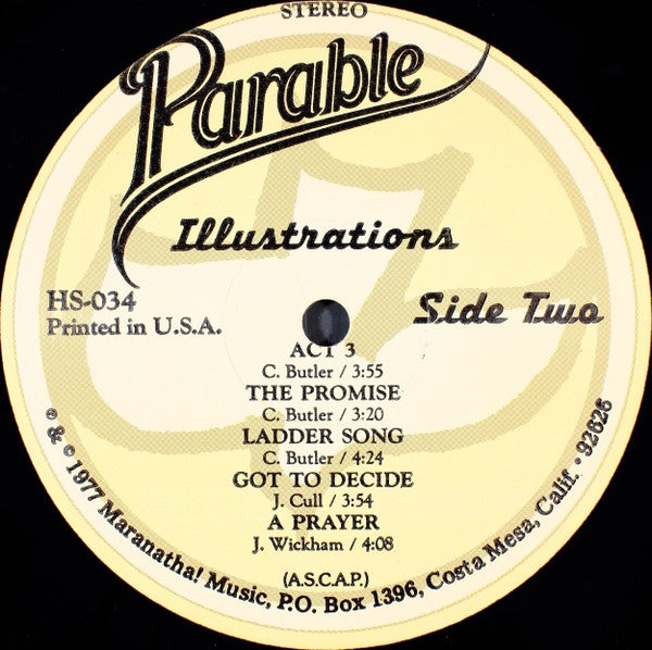 Parable (2) : Illustrations (LP,Album)