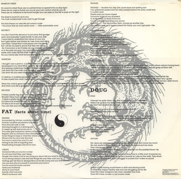 State Of Confusion : A Street (LP,Album)