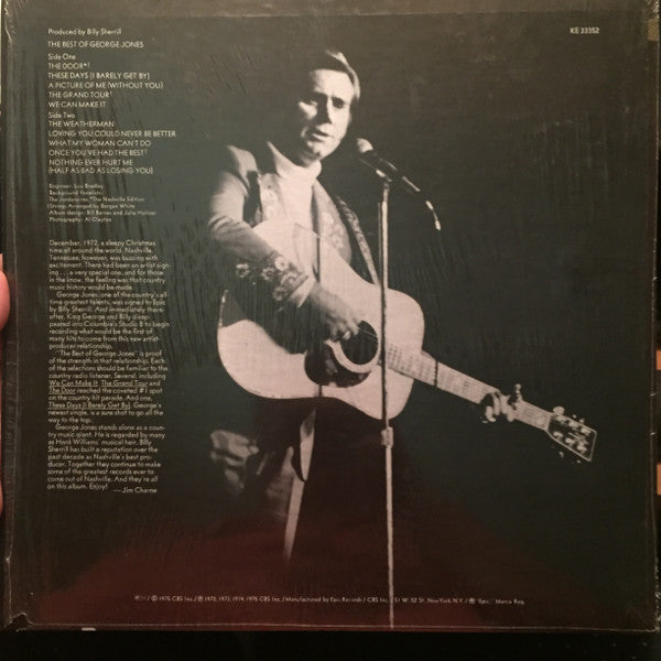 George Jones (2) : The Best Of George Jones (LP,Compilation,Reissue)