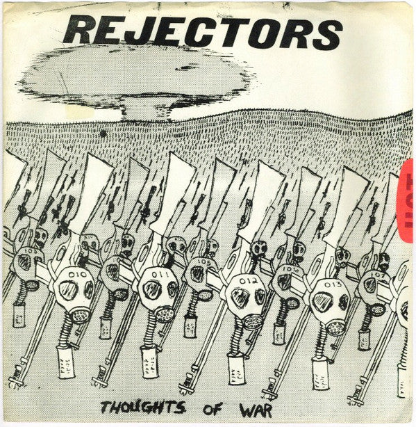 Rejectors : Thoughts Of War (7",EP,45 RPM)