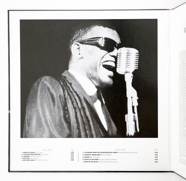 Ray Charles : Genius + Soul = Jazz (LP,Album,Reissue,Repress,Stereo)