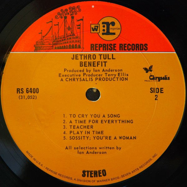 Jethro Tull : Benefit (LP,Album)