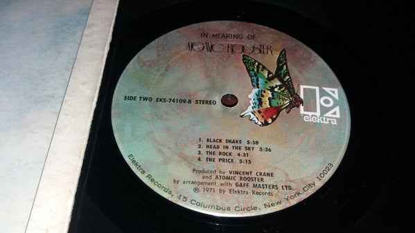 Atomic Rooster : In Hearing Of (LP,Album,Stereo)