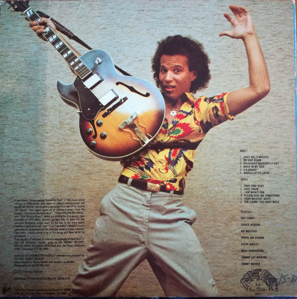 Jimmie Lee Maslon : Salacious Rockabilly Cat (LP,Album)
