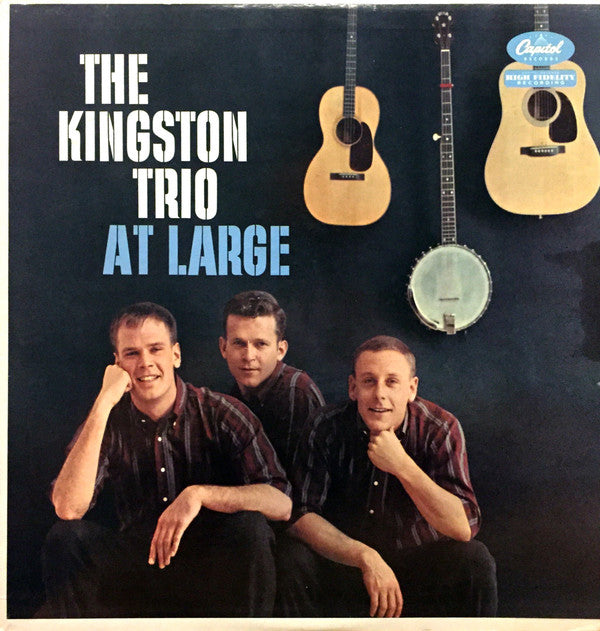 Kingston Trio : At Large (LP,Album,Repress,Mono)