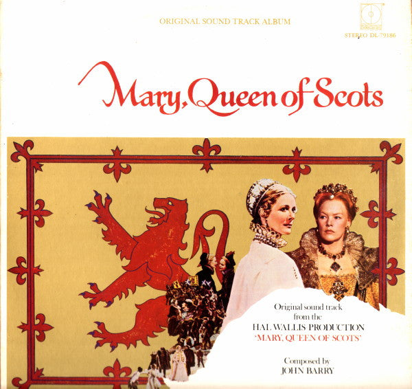 John Barry : Mary, Queen Of Scots (Original Sound Track) (LP,Album,Stereo)
