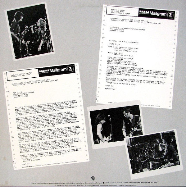 Robin Lane & The Chartbusters : 5 Live (12",33 ⅓ RPM,EP)