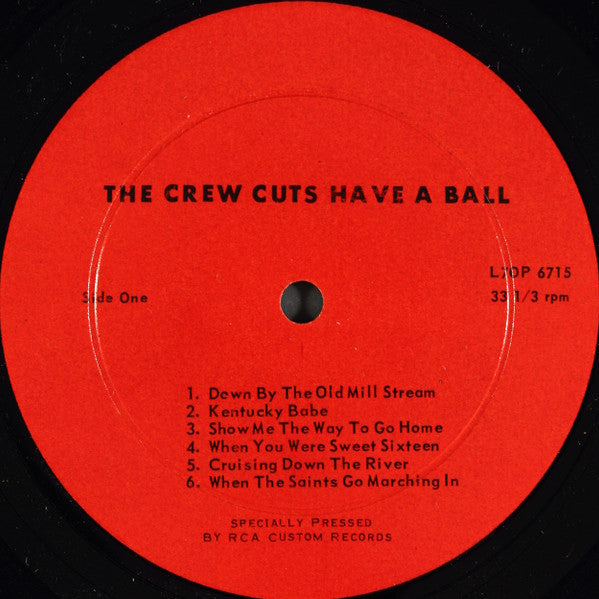 Crew Cuts, The / Junior Powell (2) & Charlotte Grubic : The Crew Cuts Have A Ball / Bowling Tips (LP)