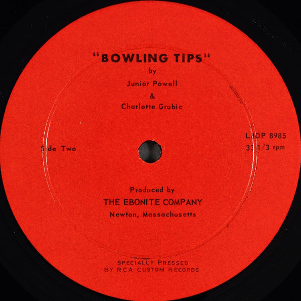 Crew Cuts, The / Junior Powell (2) & Charlotte Grubic : The Crew Cuts Have A Ball / Bowling Tips (LP)