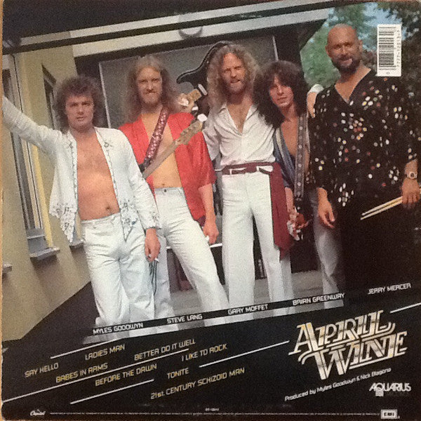 April Wine : Harder.....Faster (LP,Album)