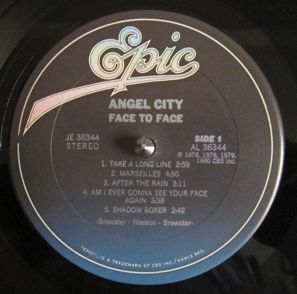 Angel City (2) : Face To Face (LP,Album)