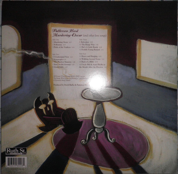 Patterson Hood : Murdering Oscar (And Other Love Songs) (LP,Album)
