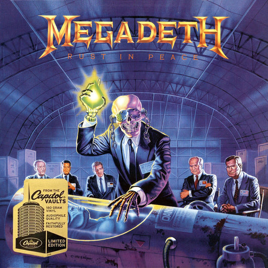 Megadeth : Rust In Peace (LP,Album,Limited Edition,Reissue)