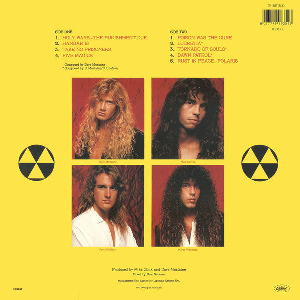 Megadeth : Rust In Peace (LP,Album,Limited Edition,Reissue)