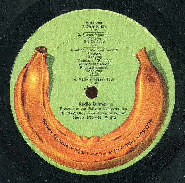 National Lampoon : Radio Dinner (LP,Album)