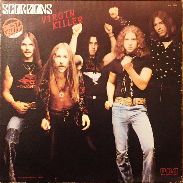 Scorpions : Virgin Killer (LP,Album,Reissue,Stereo)