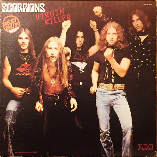 Scorpions : Virgin Killer (LP,Album,Reissue,Stereo)