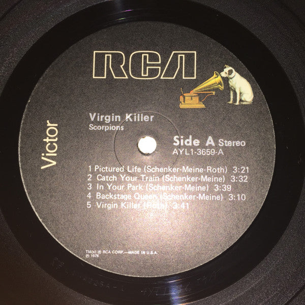 Scorpions : Virgin Killer (LP,Album,Reissue,Stereo)