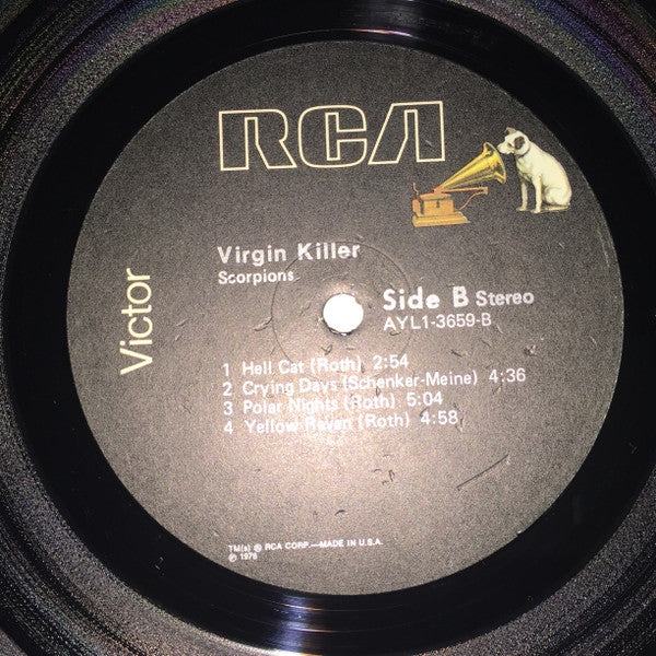 Scorpions : Virgin Killer (LP,Album,Reissue,Stereo)