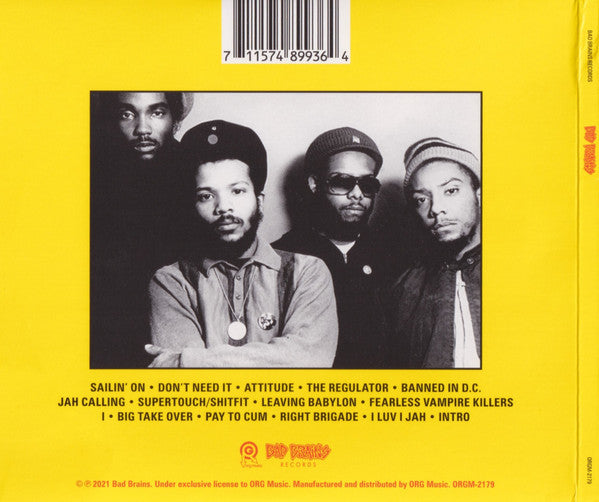 Bad Brains : Bad Brains (Album,Reissue,Remastered)