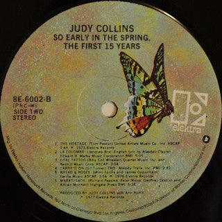 Judy Collins : So Early In The Spring, The First 15 Years (LP,Compilation)