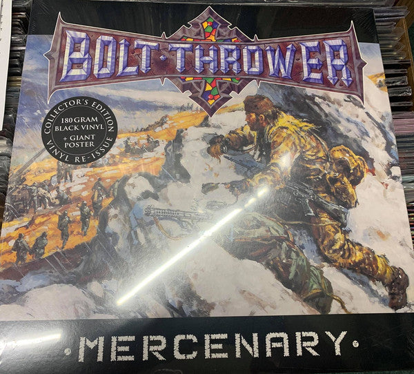 Bolt Thrower : Mercenary (LP,Album,Limited Edition,Reissue)